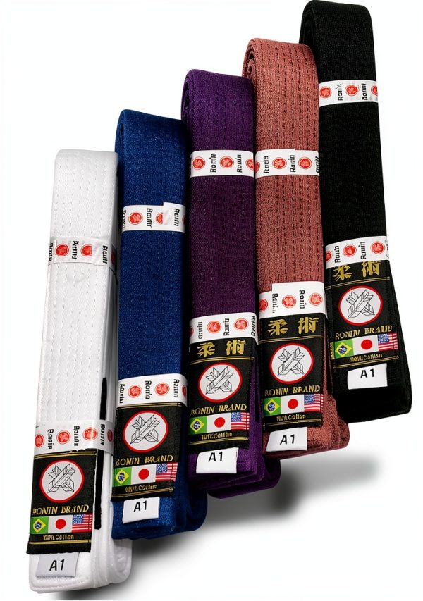 Ronin Brand Brazilian Jiu-Jitsu Belt for Adults-0