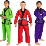 Kids Jiu Jitsu Gi Wave Line KO Sports 450GSM-0
