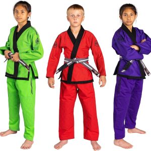 Kids Jiu Jitsu Gi Wave Line KO Sports 450GSM-0