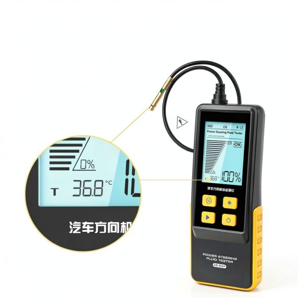 QPKING AS507 Power Steering Fluid Tester LCD-3