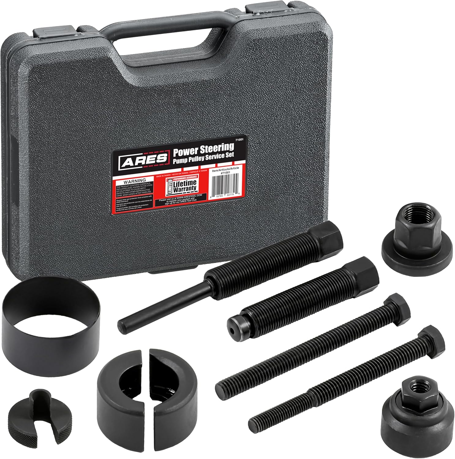 Power Steering Pump Pulley Remover Tool Kit