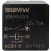 Blower Motor Relay WM Auto Part Silver Contact-2