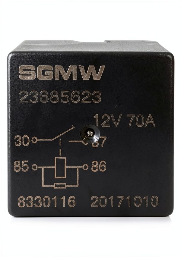 Blower Motor Relay WM Auto Part Silver Contact-2