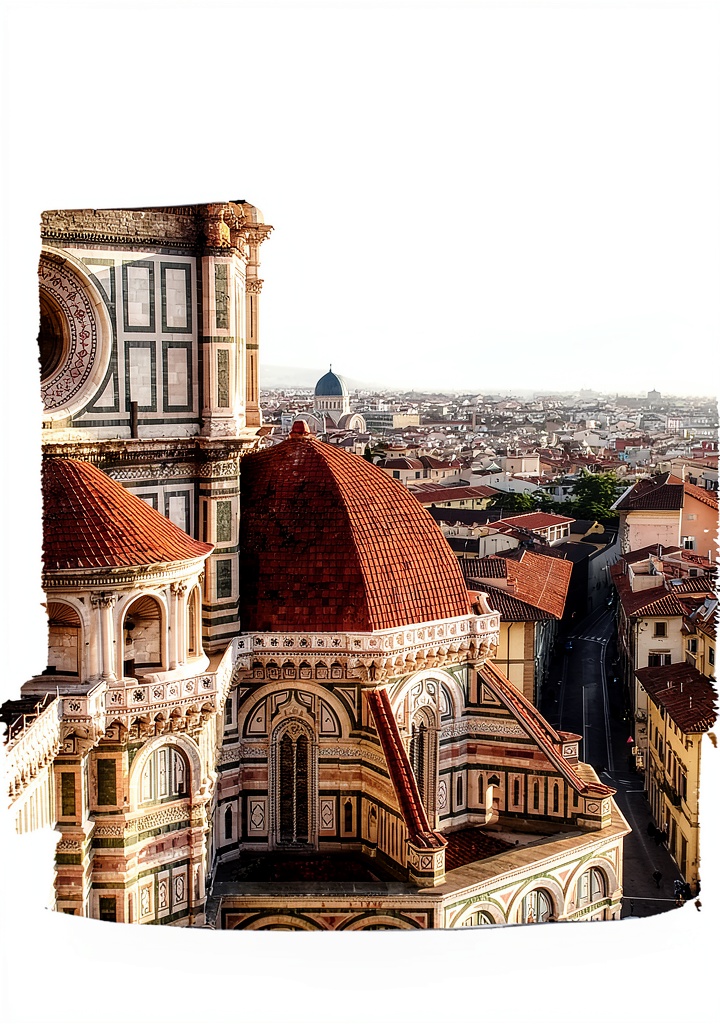 Florence city map displayed on a Kindle device