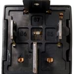 Blower Motor Relay WM Auto Part Silver Contact-0