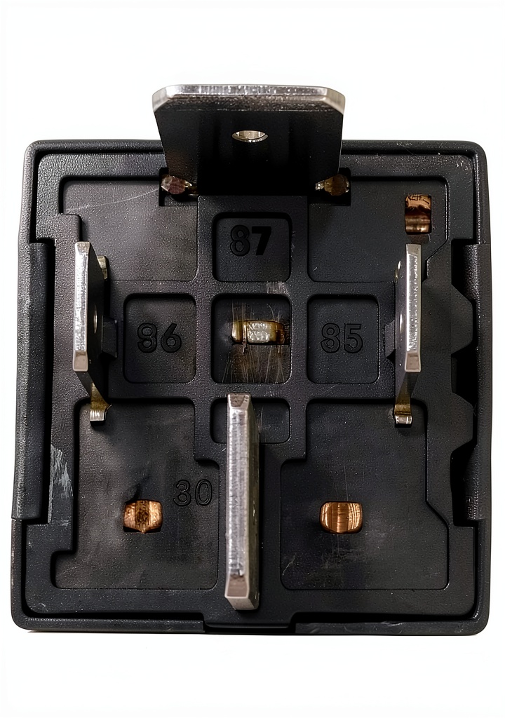 Installing WM Auto Part blower motor relay on a vehicle DIN rail