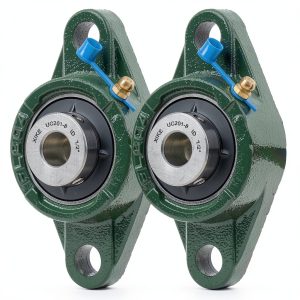 XIKE Pillow Block Flange Mounted Ball Bearings UCFL201-8 1/2" CastIron-0