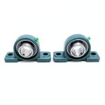 FKG UCP209-28 Pillow Block Bearing 1-3/4" Inch Cast Iron Set of 2-0