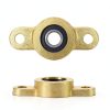 Pillow Block Bearing 4 Pack 6mm Shaft 1/4in Bore 2‑Bolt Flange Badong-1