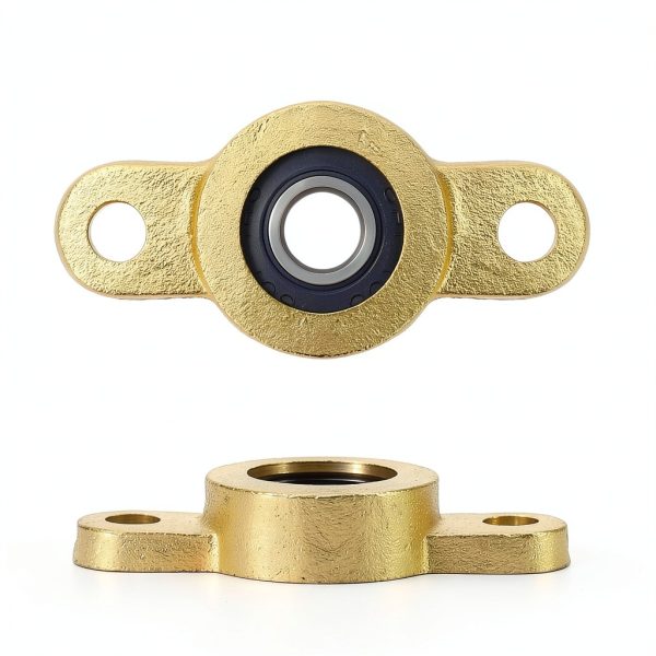 Pillow Block Bearing 4 Pack 6mm Shaft 1/4in Bore 2‑Bolt Flange Badong-1