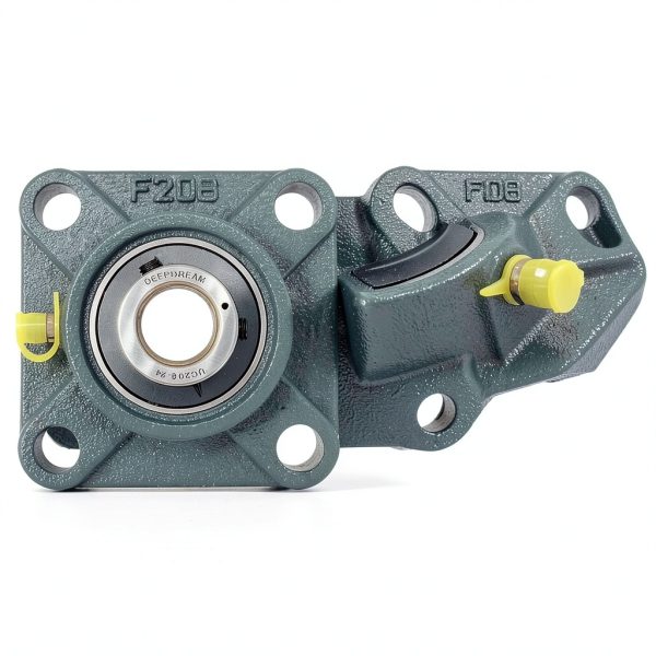 DEEPDREAM UCF208-24 Pillow Block Flange Bearing 1-1/2" Bore, 2 pcs-4