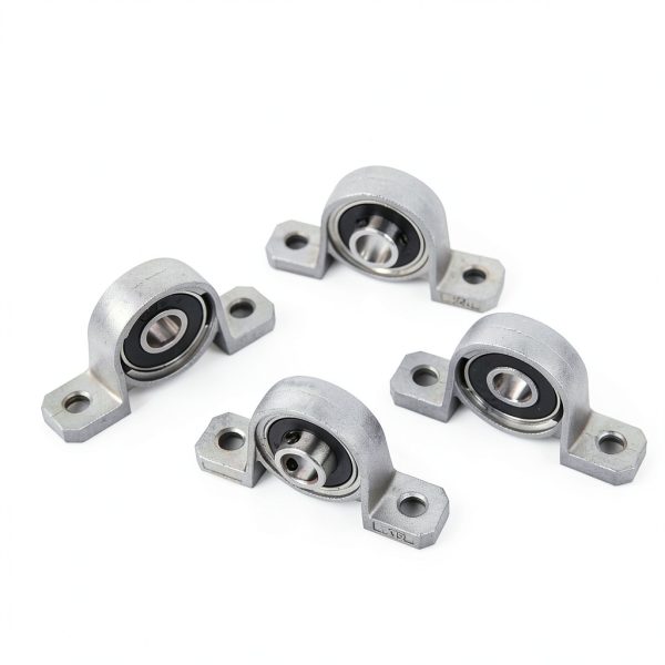 8 mm Bore Diameter Pillow Block Bearings by Eowpower Zinc Alloy 4pcs-0