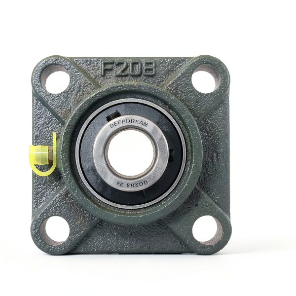 DEEPDREAM UCF208-24 Pillow Block Flange Bearing 1-1/2" Bore, 2 pcs-1