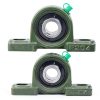 Donepart UCP204-12 Pillow Block Bearing 3/4" 2-Hole Flange, Cast Iron-0