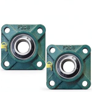 DEEPDREAM UCF208-24 Pillow Block Flange Bearing 1-1/2" Bore, 2 pcs-0