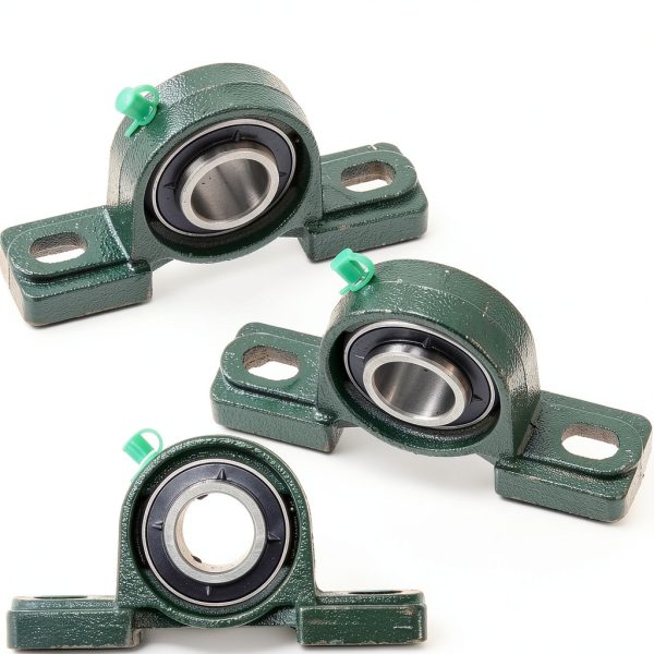 Gisafai Pillow Block Bearing UCP205-16 Green Cast Iron Unit-3