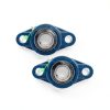 Jeremywell UCFL204-12 Pillow Block Bearing 2-Pack 3/4" Bore, 2‑Bolt-0